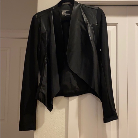KUT from the Kloth faux leather jacket - Picture 2 of 10